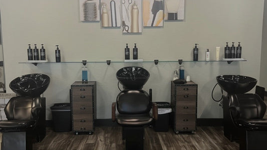 Kimberly Messing Hair Design salon interior, Braintree MA, midlife hair changes