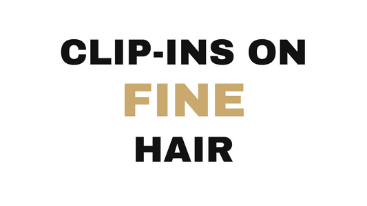 Clip-in extensions for fine hair at Kimberly Messing Hair Design, Braintree MA.