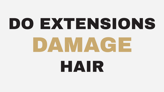 Hair extension damage prevention at Kimberly Messing Hair Design, Braintree MA.