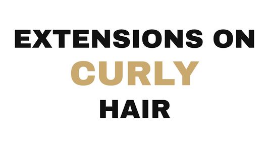 Hair extensions for curly hair at Kimberly Messing Hair Design, Braintree MA.