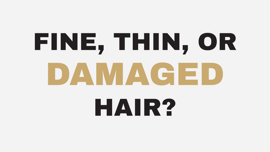 How to tell fine, thin, or damaged hair apart at Kimberly Messing Hair Design, Braintree MA.