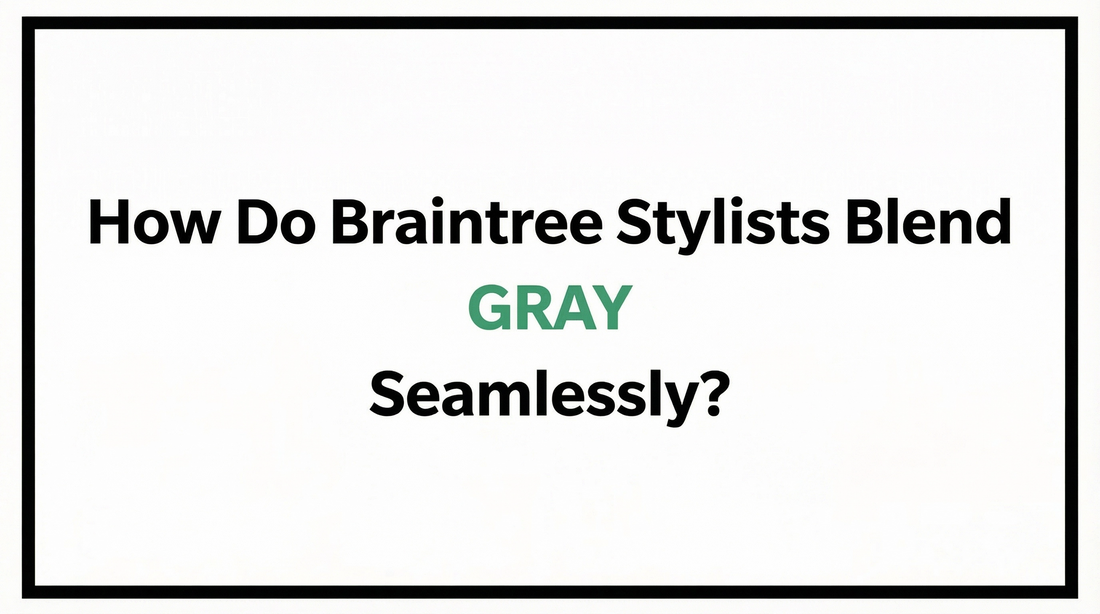 how to blend gray hair naturally