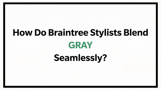 how to blend gray hair naturally