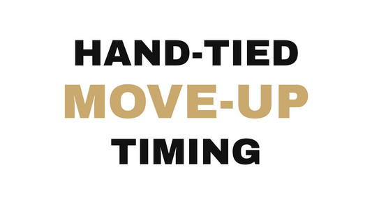 Hand-tied extension move-up frequency guide at Kimberly Messing Hair Design, Braintree MA.