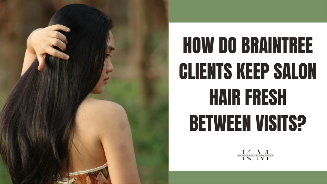 how to maintain salon hair color