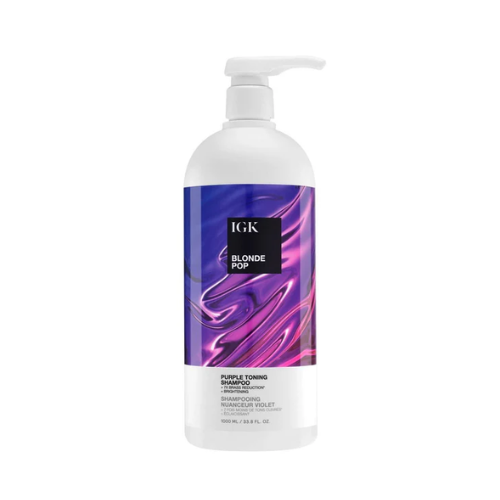  IGK BLONDE POP Purple Toning Shampoo 33.8oz