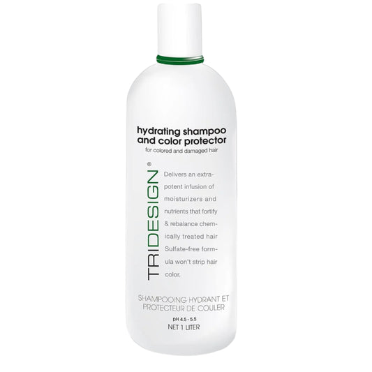 Tri Design Hydrating Shampoo and Color Protector 33.8oz