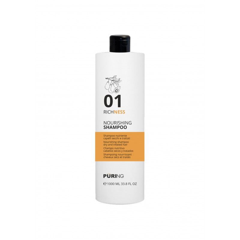 Puring Nourishing Shampoo 33.8oz - Puring | Available at Kimberly Messing Hair Design, Braintree, MA